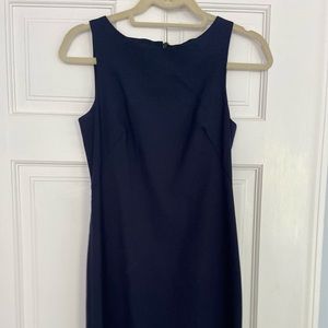 Navy Theory sheath dress size 2